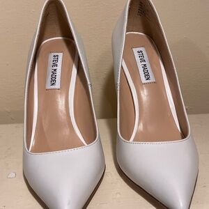 Steve Madden Cream Heels for Women